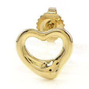 Tiffany Co Open Heart Earrings Yellow Gold Earring